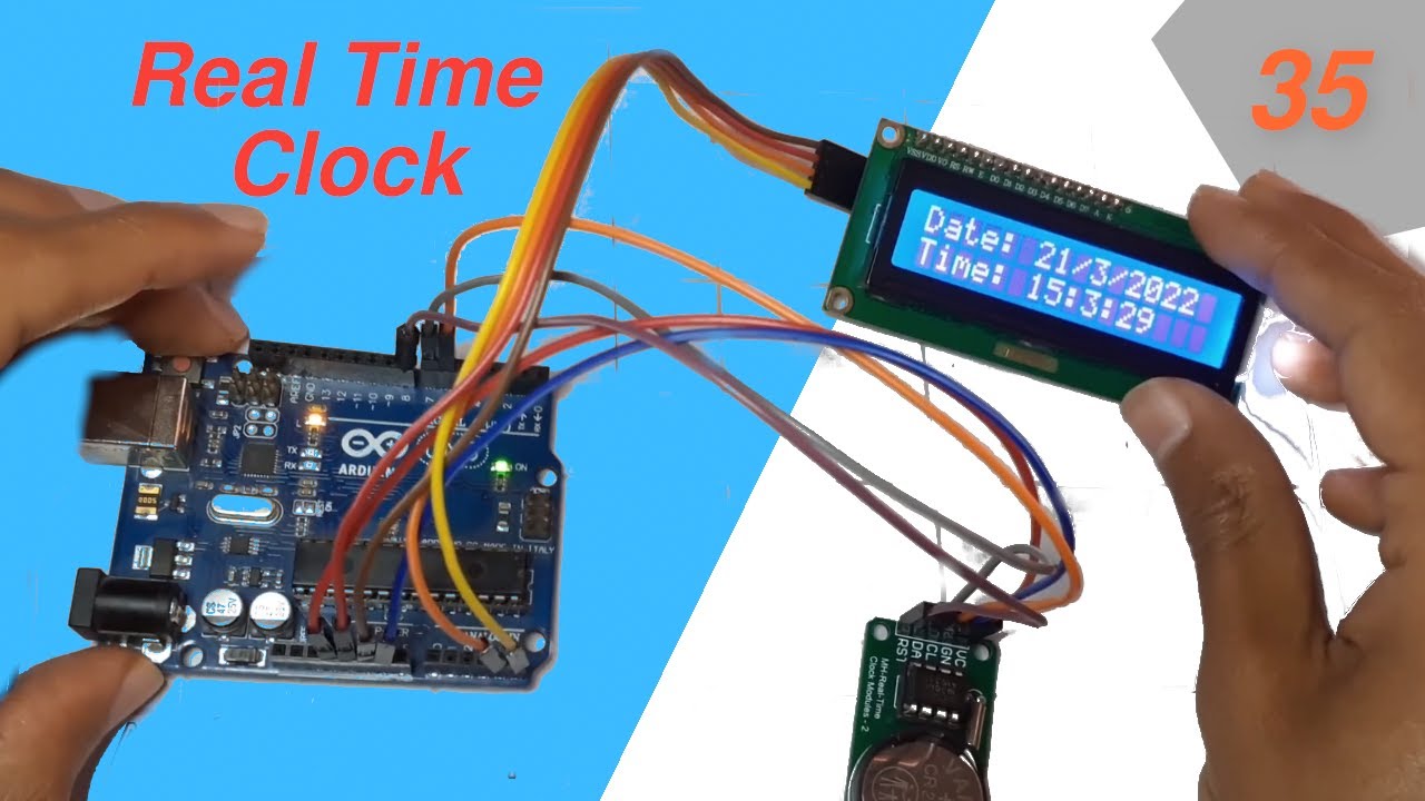 Arduino Tutorial 35- Real Time Clock Using DS1302 RTC Module - YouTube