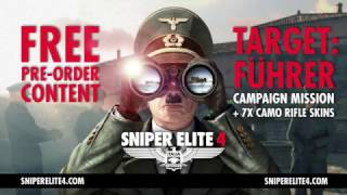 Трейлер Sniper Elite 4 — «Цель: фюрер»