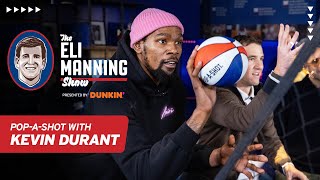 Kevin Durant & Eli Manning Play Intense Game of Pop-A-Shot 🏀 🤣 | The Eli Manning Show