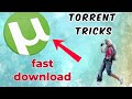Increase Torrent speed | utorrent get fast internet telugu