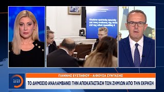 Το Δημόσιο αναλαμβάνει την αποκατάσταση των ζημιών από την έκρηξη στους Αμπελοκήπους  | OPEN TV