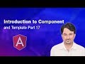 Introduction to Component and Template | Angular Tutorial