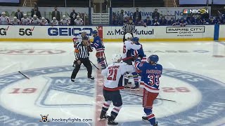 Nic Dowd vs Kevin Rooney and Carl Hagelin vs Colin Blackwell and Garnet Hathaway vs Phil Di Giuseppe