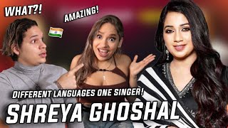 Latinos react to Shreya Ghoshal singing in different languages!