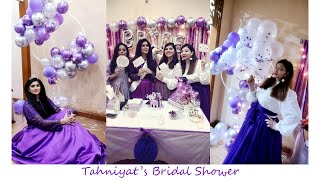 WEDDING SERIES Ep 1: Bridal shower & Tahniyat's Bachelor party 🎉🎂🥳Decorate & Prep with me!! VLOG