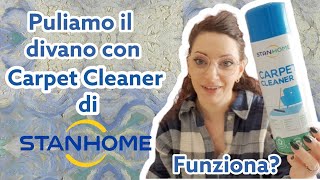 Puliamo il divano con Carpet Cleaner di Stanhome || Test \u0026 tell