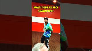 Epic Bowling Celebrations: Bowling a Six Pack #sports