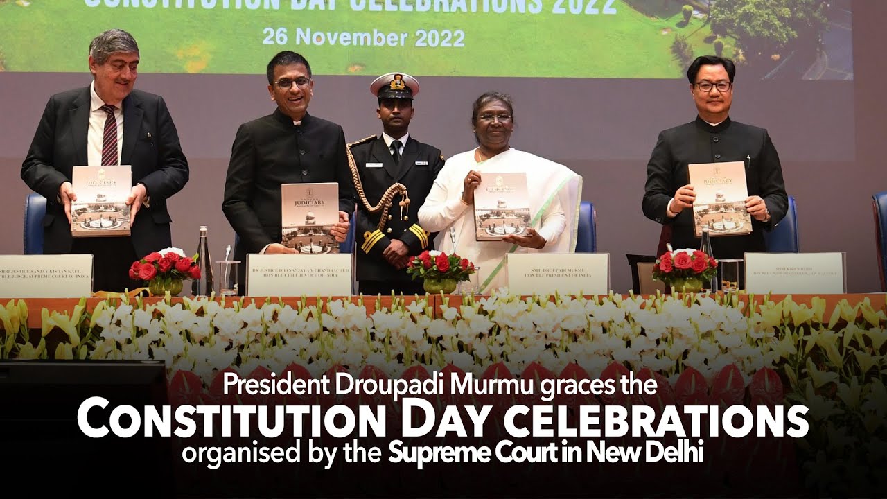 President Murmu Graces The Constitution Day Celebrations Organised By ...