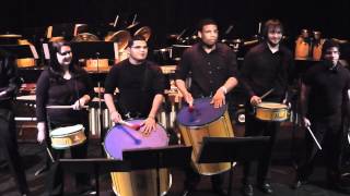 MCC Percussion Ensemble performs \