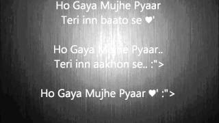 Ho gaya Mujhe Pyaar a-bazz ft. singhasta Lyrics