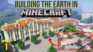 Building The Earth In Minecraft | The French Riviera | Episode 1