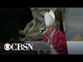 Watch Pope Francis' full Good Friday Mass at St. Peter's Basilica