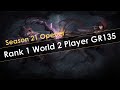 Diablo 3 Season 21 Rank 1 World 2 Player GoD Demon Hunter and zBarb