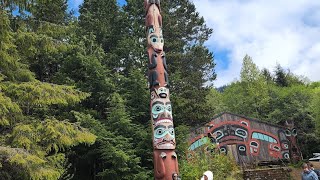 Saxman Native Village Totem Park in Alaska (May 23rd, 2022)