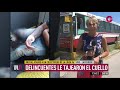 brutal ataque a un colectivero en Liniers