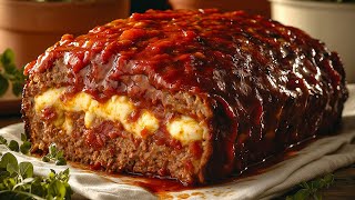 The Most Delicious Meatloaf Ever! Try Making It Like This! Easy Recipe