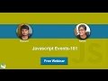 Javascript Events-101