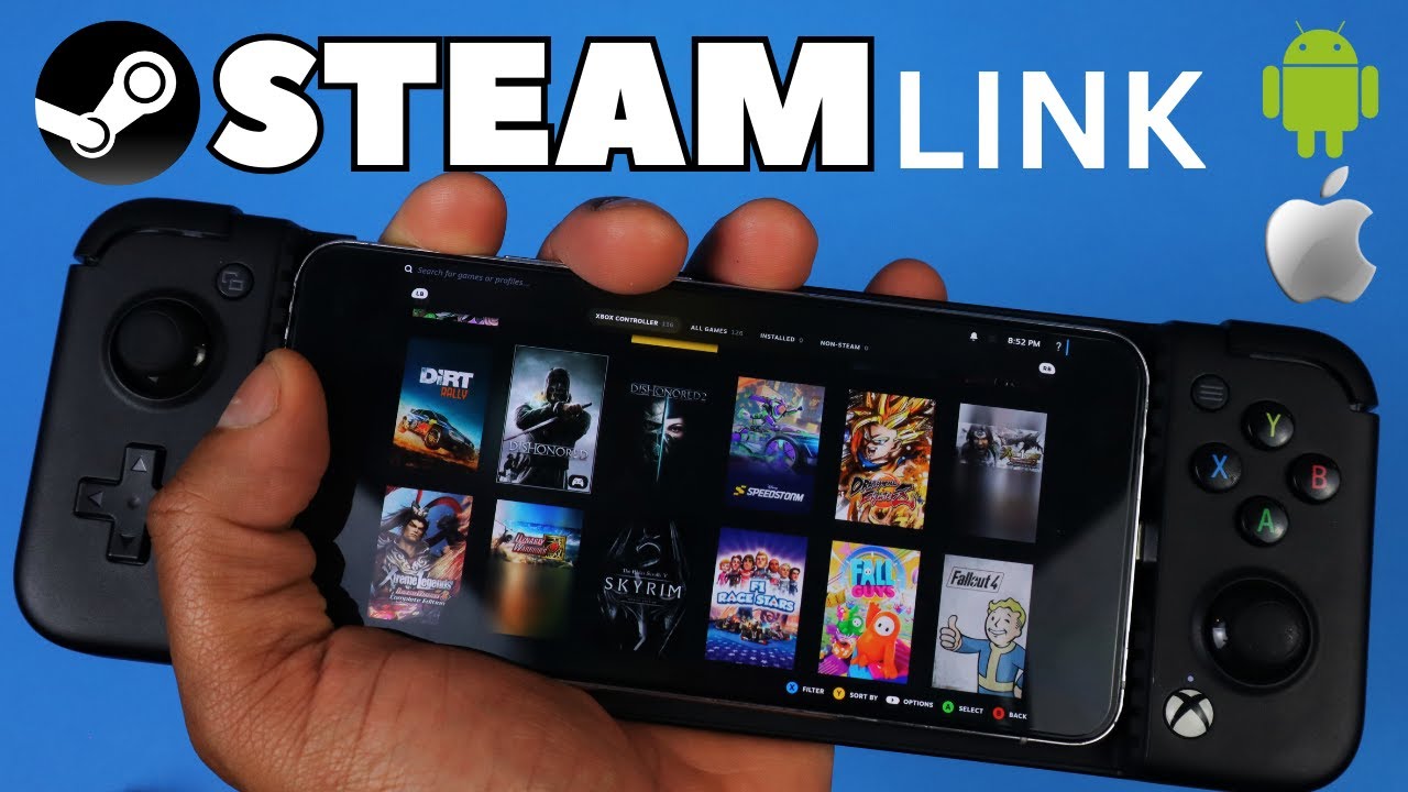 How To Play Steam Games On Your Phone Youtube