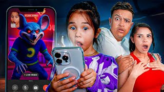 We Caught CHUCK E CHEESE Calling Our Daughter on FACETIME!