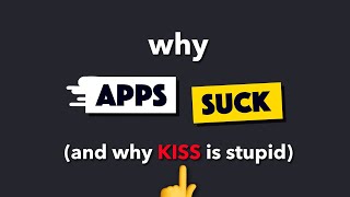 Why does the average app kind of suck?