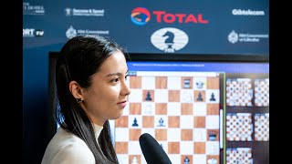 Gibraltar WGP | Round 7 | Interview with Dinara Saduakassova |