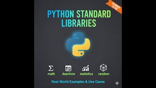 Python Full Course❤️|🔢Python Libraries: Math, Datetime, Statistics & Random with Examples Lecture 29