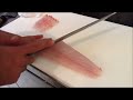 tsukiji masamoto suminagashi yanagi slicing sashimi with chef honma of sakagura