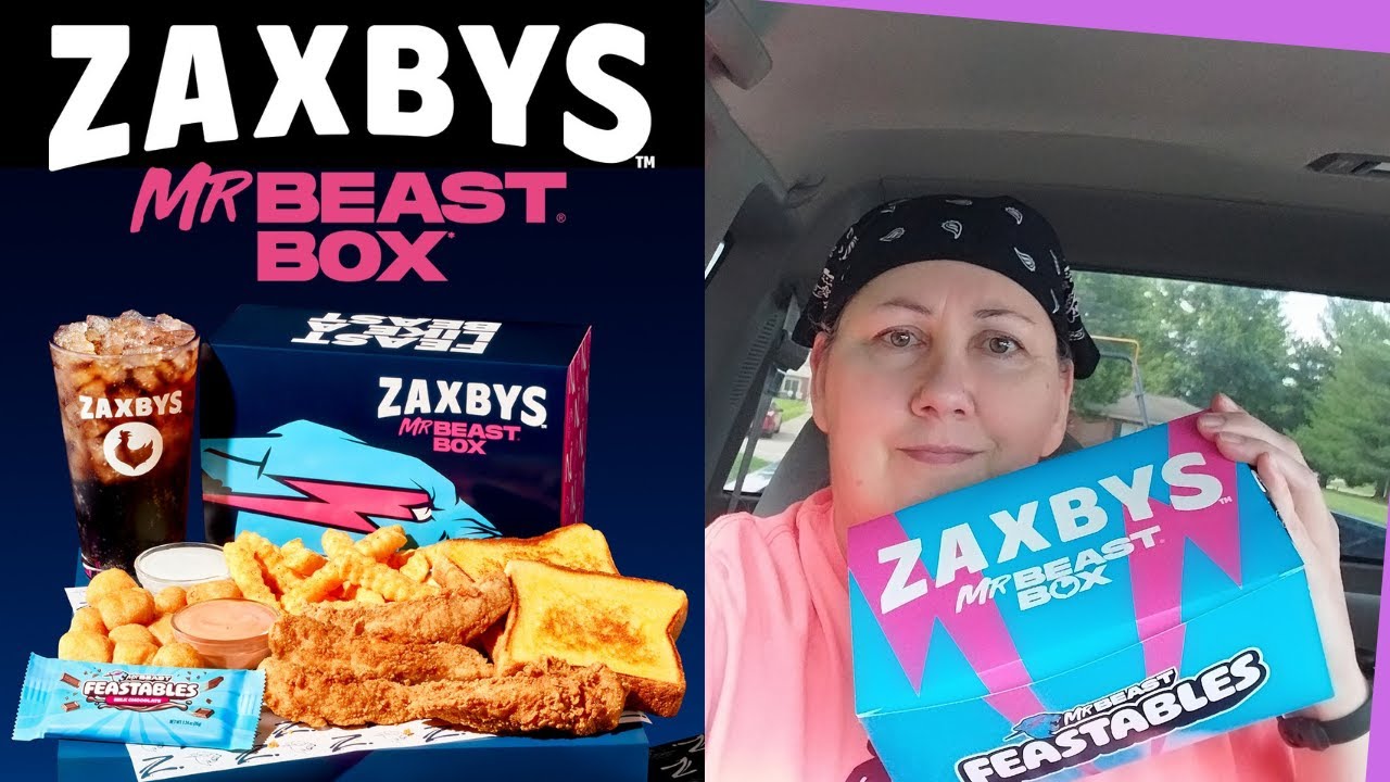 Trying Zaxby's NEW MrBeast Box - YouTube