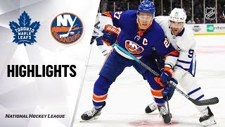 NHL Highlights | Maple Leafs @ Islanders 11/13/19