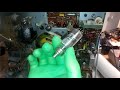 Saba T116V TV Restoration & Repair Part 3: Capacitors, Vacuum Tubes and First Power up