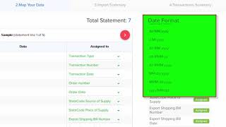 Import Sales details using GovReports template