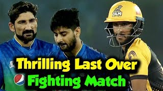Thrilling Last Over Fighting Match Batting | Peshawar Zalmi vs Multan Sultans | Match 27 | PSL 5|MB2