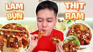 Gợi Ý Cách Làm Bún Thịt Ram Siêu Đơn Giản Cho Ngày Hè Nắng Nóng | Bon đây nè