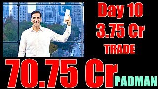 Padman Box Office Collection Day 10 TRADE