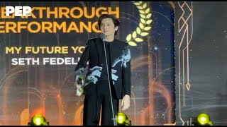 Seth Fedelin wins the 50th MMFF Breakthrough Performance award