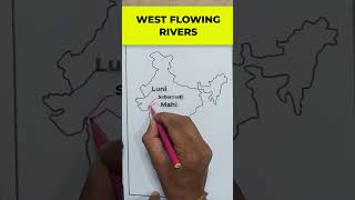 West Flowing Rivers of India #subscribe 🌎🕵️