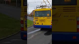 Odjezd trolejbusu | Škoda 30tr | #503 | 108 | Arriva City | na točnu Anger