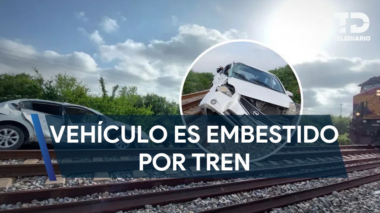 Conductor Resulta Lesionado Tras Intentar Ganarle El Paso A Tren En ...