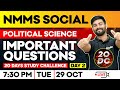 NMMS Social 2024 | Political Science | Most Important Questions | Exam Winner