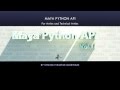 (Maya Python API) 01 - Introduction
