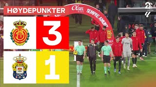 Mallorca 3 - 1 Las Palmas - Høydepunkter