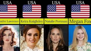 Hottest Hollywood Actresses 2025 Beauty Glamour Redefined