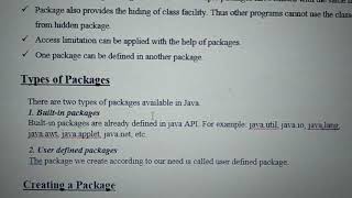 Packages in java #java Lecture 27