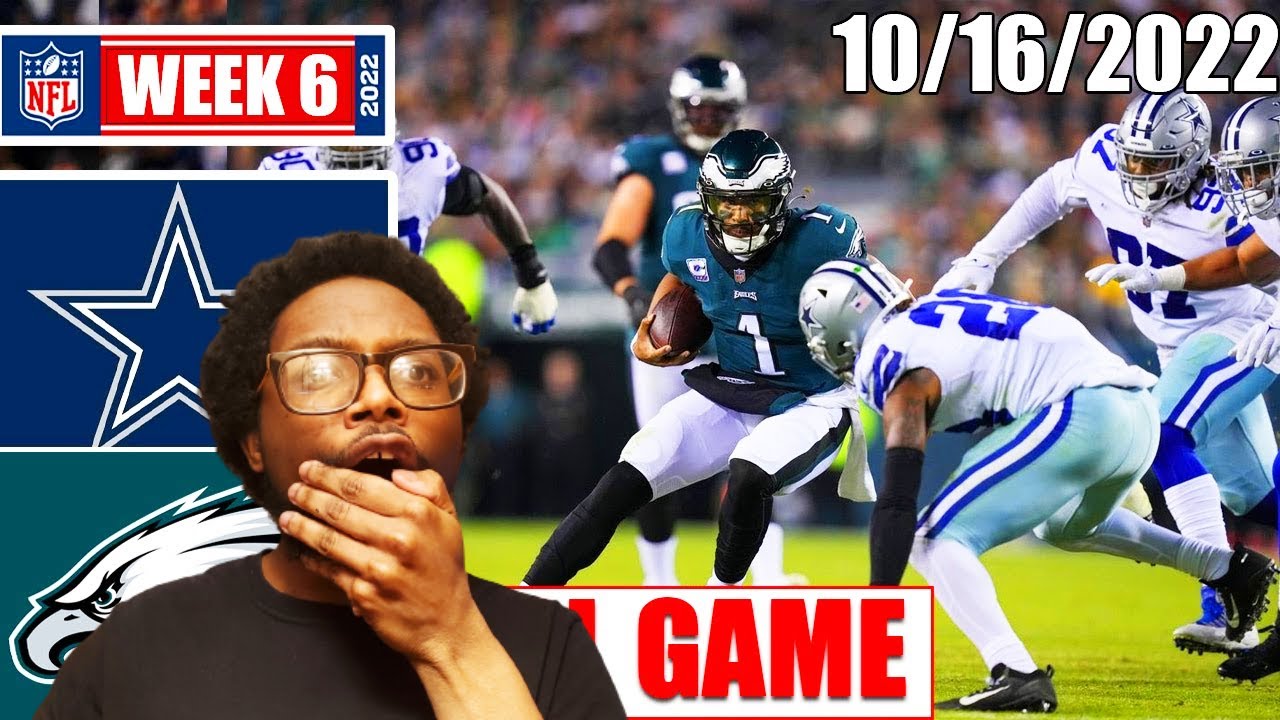 Dallas Cowboys Vs Philadelphia Eagles Reaction - YouTube