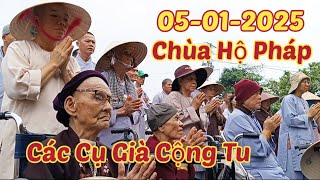 Chủ Nhật 05-01-2025 Chùa Hộ Pháp Phật Tử Về Cộng Tu Đông Không ?