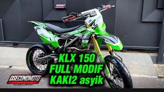 DI JUAL KLX 150 FULL MODIF ‼️23JT BISA BAWA PULANG MOTOR INI‼️MINAT CEK DESKRIPSI