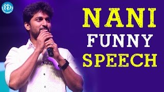 Nani Funny Speech - HYPER Audio Launch | Ram, Raashi Khanna, Santosh Srinivas
