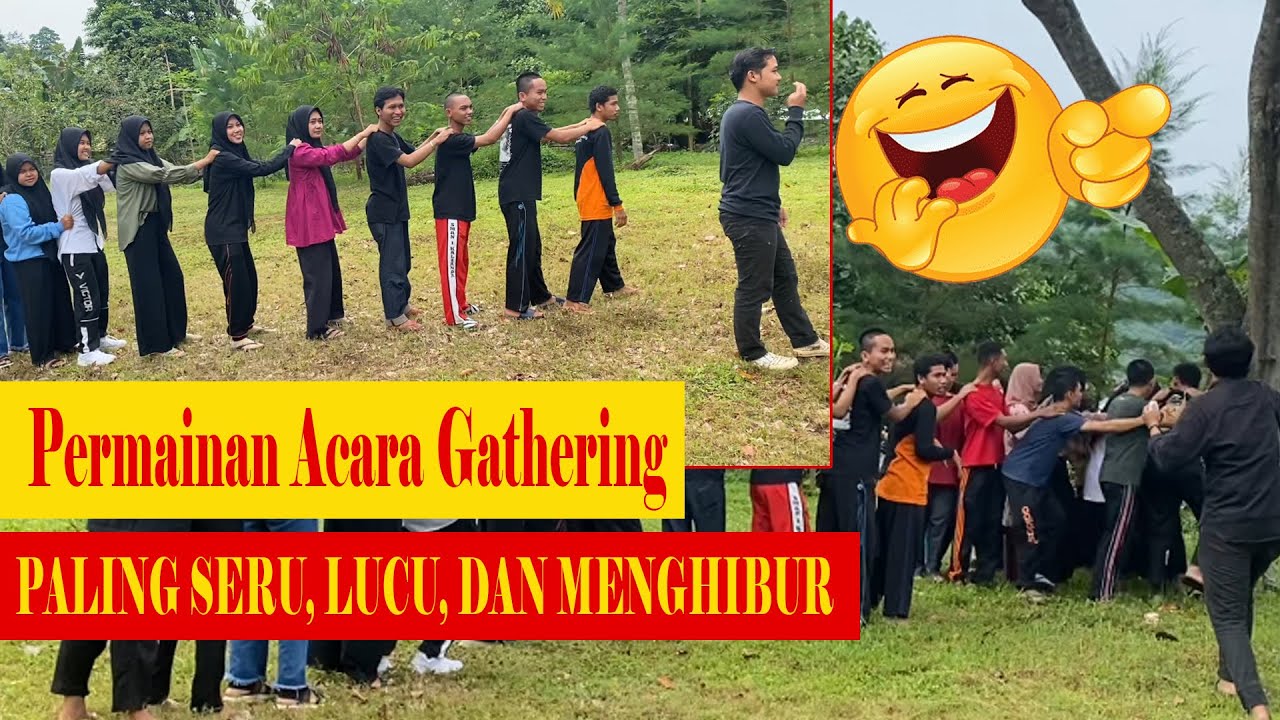 Permainan Acara Gathering Outdoor Yang Seru - YouTube