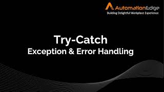 Try Catch