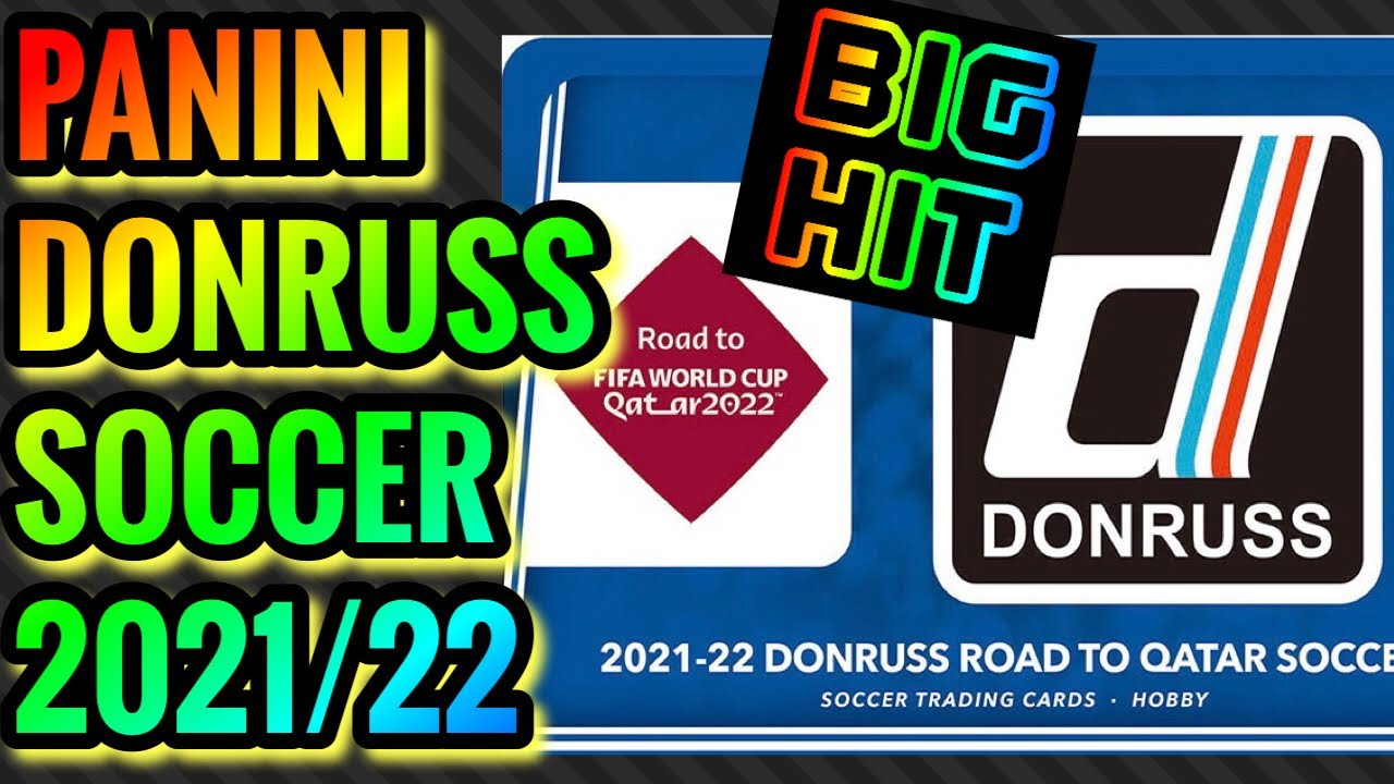 【SOCCER】-PANINI DONRUSS SOCCER 2021/22 BOX BREAK- - YouTube